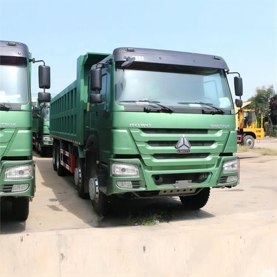 Voiture de décharge nationale HOWO-7 8X4 6X4 375HP 371HP 0km Direction droite Poids lourd utilisé