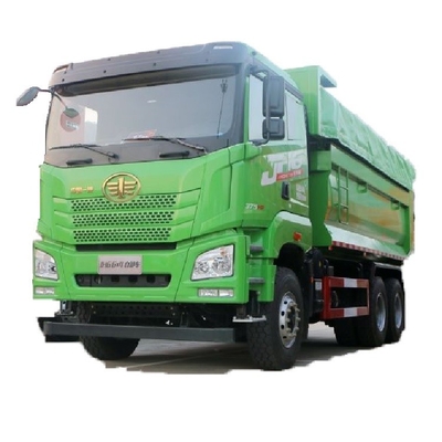 Je vends un camion lourd JH6 à Qingdao 375 chevaux 6x4 5,8m camions à décharge à roue motrice 6x4