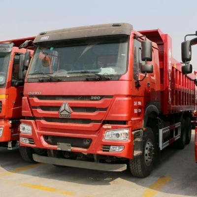 6X4 380 HP HOWO Dump Truck avec 6m réservoir de cargaison et 2 passagers à un budget