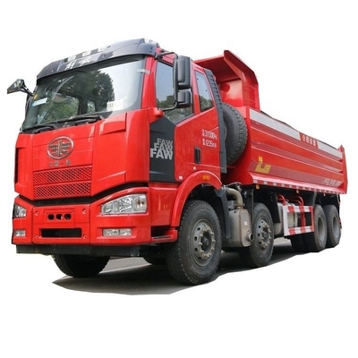Des boutiques chinoises de voitures d'occasion Faw Jiefang J6M 280HP 8X4 6.8m camion de décharge avec une grande puissance