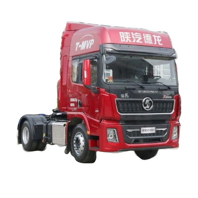 À gauche Shacman Delong X5000 460 ch 6x4 Tête de tracteur avec système multimédia