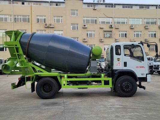 Camion de mélangeur de béton de 6 carrés 4x2 avec une puissance de 95 kW