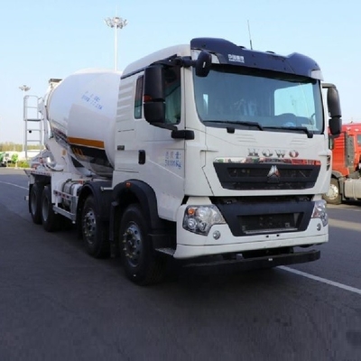 Boutique 340HP HOWO T5G 8X4 7,7 Carré camion de mélange de béton pour les marchés de pays