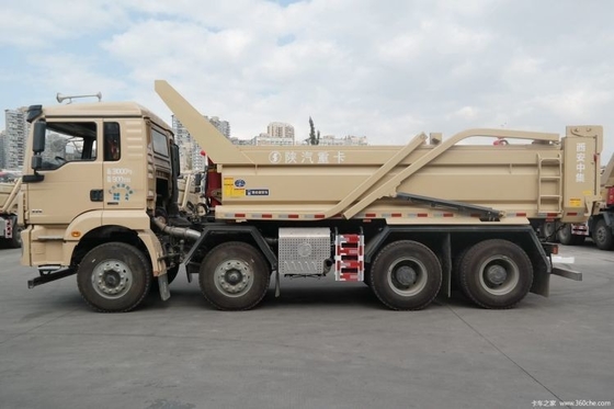 Shacman Delong M3000 8X4 5,8m camions à ordures avec 5,6*2,3*0,9m dimension du réservoir de chargement