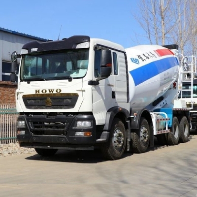 7Camion à béton carré de.98 avec châssis 6x4 8x4 Sinotruk HOWO TX 350 HP carburant diesel