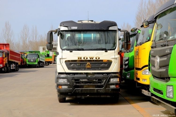 7Camion à béton carré de.98 avec châssis 6x4 8x4 Sinotruk HOWO TX 350 HP carburant diesel