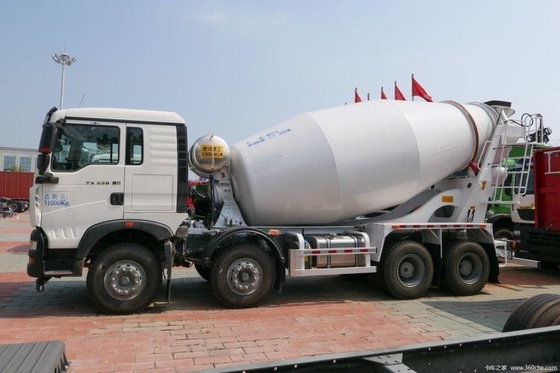 Camion de mélange de béton sur mesure 8X4 7,8m3 HOWO TX 350HP pour la construction lourde