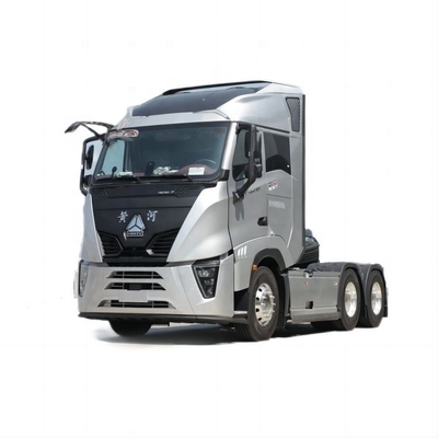 Capacité de charge élevée 570 chevaux Yellow River X7 camion lourd 6X4 AMT tracteur automatique 23 ans