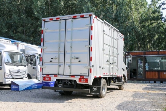 Beiqi Foton 158HP 4X2 4,14m Fourgon léger à rangée unique Stock Hot Fukuda Omark S1 Chang Ying Version