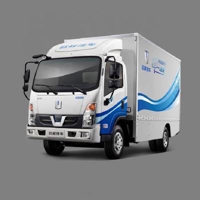 Camion électrique de transport de marchandises minivan à rangée unique avec capacité de réservoir de carburant de 100-200L
