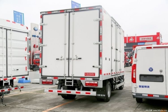 Camion électrique de transport de marchandises minivan à rangée unique avec capacité de réservoir de carburant de 100-200L