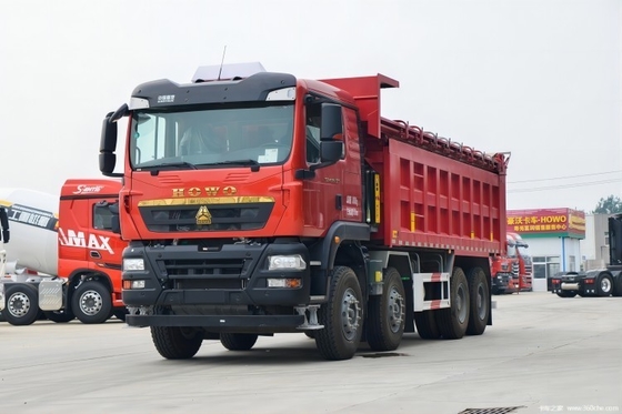 460HP 8X4 6X4 camionneur de décharge national camionneur lourd HOWO spécial boutique d'occasion TX70 KM