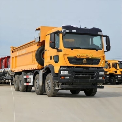 Camion lourd national équipé d'ABS HOWO TX Camion déchargeur 458 chevaux et 0 km de parcours