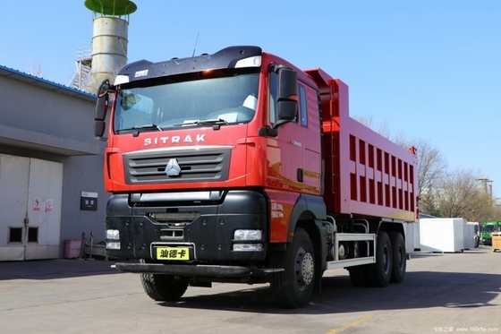 Camion lourd national Shandeka SITRAK G7 540HP 8x4 6,5m Camion de décharge pour l'industrie minière