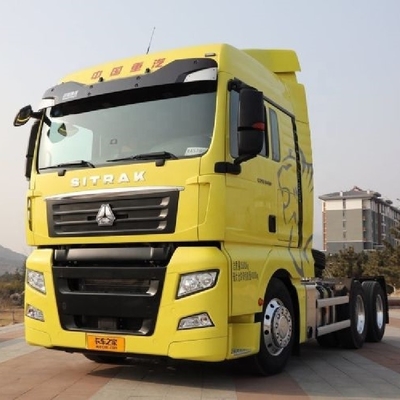 Chariot lourd Shandeka SITRAK C7H d'occasion 4*2 6*6 6*4 Tête de traction Chariot spécial CNG GNL