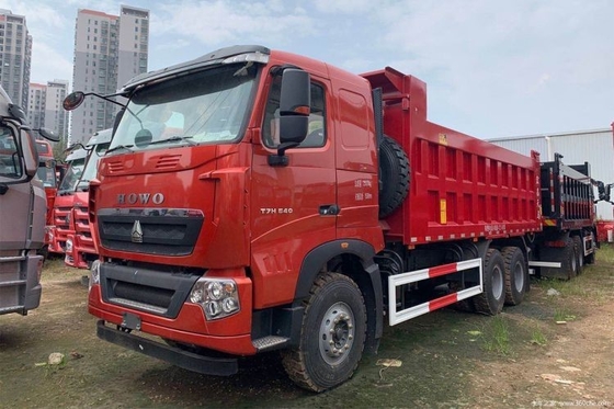 31-40T Capacité National Truck lourd HOWO TH7 6X4 6 mètres Truck de décharge avec 510 chevaux