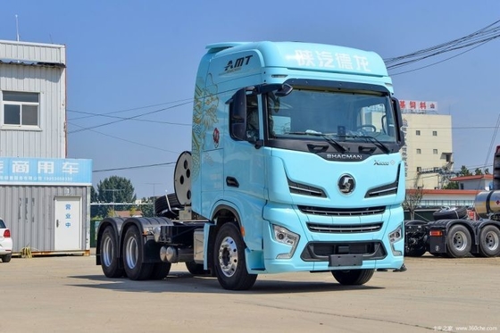 Shaanxi Qi Delong X6000 4*2 6*6 6*4 371 375 camion de traction au GNC avec transmission