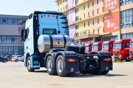 Shaanxi Qi Delong X6000 4*2 6*6 6*4 371 375 camion de traction au GNC avec transmission