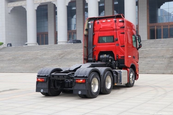 Shaanxi Qi Delong X6000 6X4 4X2 6X2 Tracteur GNL au GNL à GNC avec ABS et régulateur de vitesse normal
