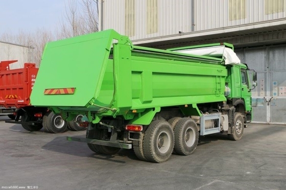 Système multimédia camion lourd national utilisé HOWO 6X4 371HP camion déchargeur environnemental
