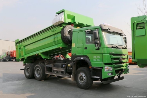 Camion lourd national HOWO 6X4 371 ch Camion de décharge pour 2 passagers 10 pneus 340 ch au mieux