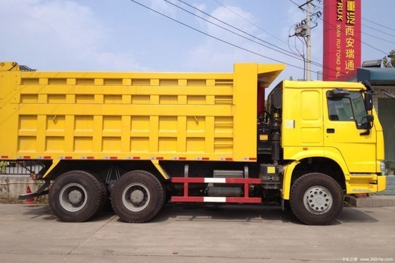 375HP 8X4 6X4 camion-chargeur HOWO-7 utilisé camion lourd avec système électronique de contrôle de stabilité