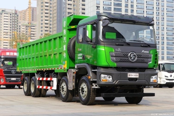 Shaanxi Auto Delong X3000 460HP 8X4 6X4 camion de décharge avec 10,95x2,55x3,5 dimensions