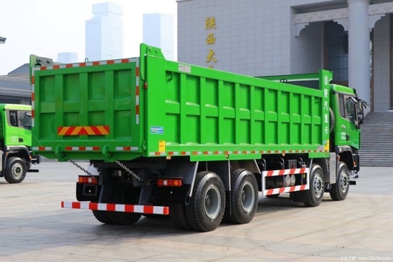 Shaanxi Auto Delong X3000 460HP 8X4 6X4 camion de décharge avec 10,95x2,55x3,5 dimensions