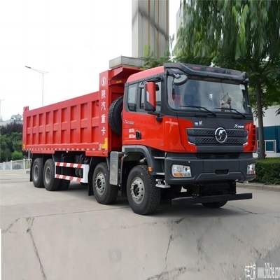 Boîte de vitesses rapide Shaanxi Automobile camion lourd Delong X3000 550hp 371hp camion de décharge 8,4m