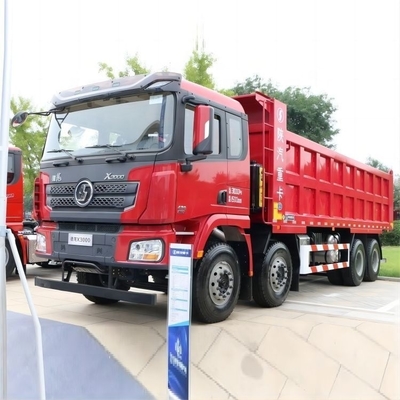 Shaanxi Qi Delong X3000 en stock de seconde main 8X4 camion de décharge 8m réservoir de chargement pour lourde charge
