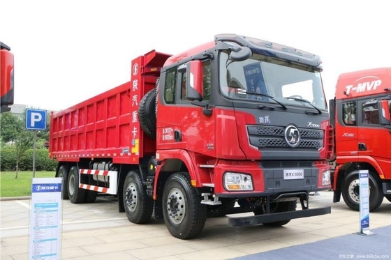 Shaanxi Qi Delong X3000 en stock de seconde main 8X4 camion de décharge 8m réservoir de chargement pour lourde charge