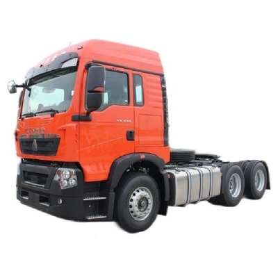 Utilisé HOWO TX7 4*2 6*4 430HP CHG tête de camion GNL avec siège du conducteur de suspension pneumatique