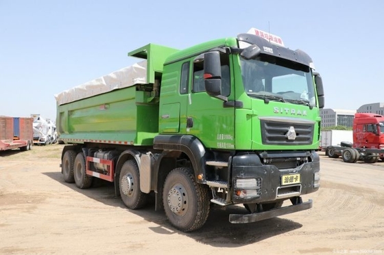 Stock spéciale camion lourd voiture d'occasion 0 Km Shandeka SITRAK G7H 8X4 6x4 371 375hp camion de décharge