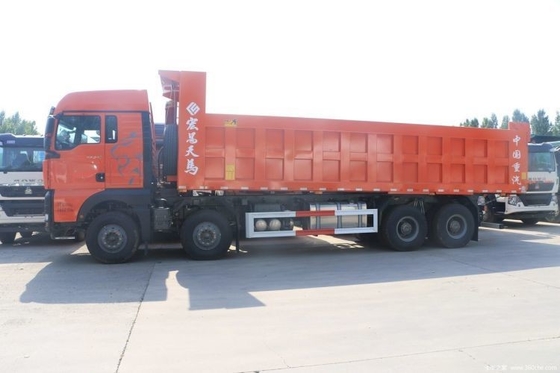 Stock spéciale camion lourd voiture d'occasion 0 Km Shandeka SITRAK G7H 8X4 6x4 371 375hp camion de décharge