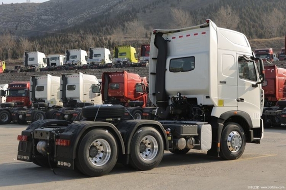 Sinotruk HOWO T7H 440 CV 6X4 Tracteur de marchandises dangereuses Truck tête avec ESC et 10 pneus
