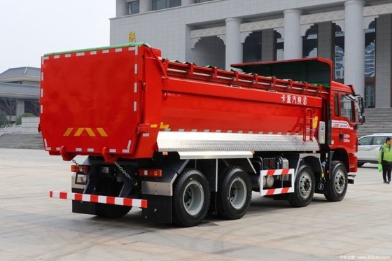 Segment de camion lourd Shaanxi Auto lourd Carter 8X4 12 Numéro de virage vers l'avant