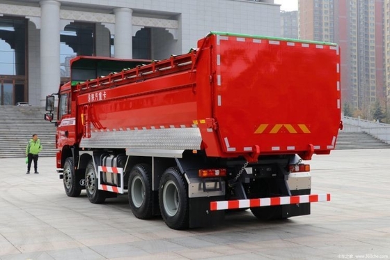 Segment de camion lourd Shaanxi Auto lourd Carter 8X4 12 Numéro de virage vers l'avant
