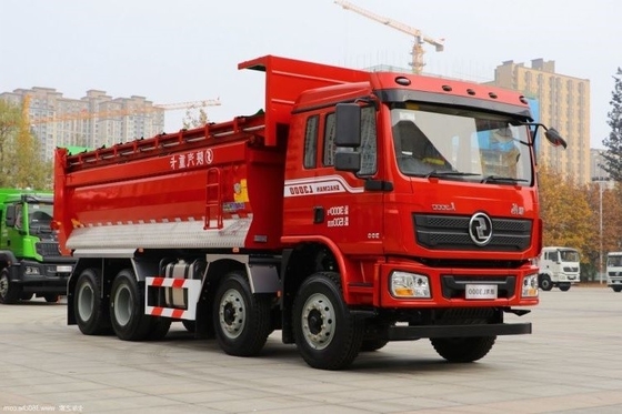 Segment de camion lourd Shaanxi Auto lourd Carter 8X4 12 Numéro de virage vers l'avant