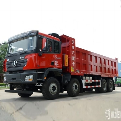 Shaanxi Automobile Truck lourd Delong X3000 460HP 8X4 371HP Camion à décharge avec 12 pneus