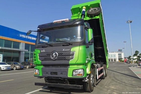 Shaanxi Automobile Truck lourd Delong X3000 460HP 8X4 371HP Camion à décharge avec 12 pneus