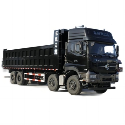 Camion lourd d'occasion Dongfeng Tianlong KC équipé d'un système ABS 8X4 371 ch Camion déchargeur de 465 ch