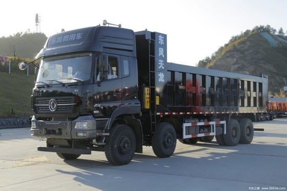 Camion lourd d'occasion Dongfeng Tianlong KC équipé d'un système ABS 8X4 371 ch Camion déchargeur de 465 ch