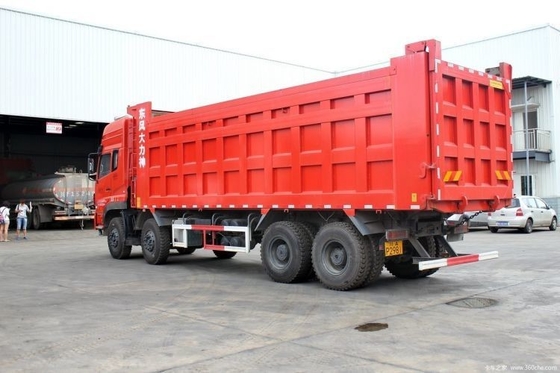 375 chevaux 8X4 Dongfeng Véhicule commercial 0 km Voiture 8,6m Camion à ordures avec 451-500 chevaux