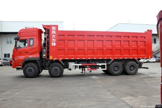 375 chevaux 8X4 Dongfeng Véhicule commercial 0 km Voiture 8,6m Camion à ordures avec 451-500 chevaux