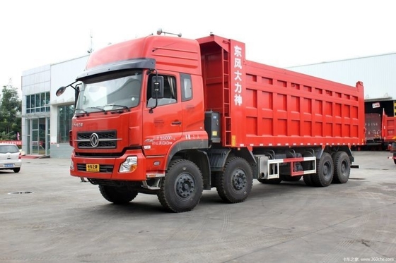 375 chevaux 8X4 Dongfeng Véhicule commercial 0 km Voiture 8,6m Camion à ordures avec 451-500 chevaux