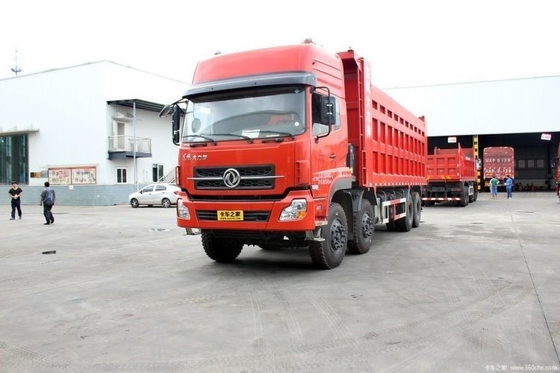 375 chevaux 8X4 Dongfeng Véhicule commercial 0 km Voiture 8,6m Camion à ordures avec 451-500 chevaux