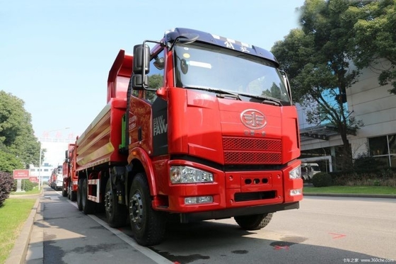 23 chaud d'occasion FAW Jiefang J6M 8X4 371 375hp camion à ordures Oshiba moteur 280 HP voiture