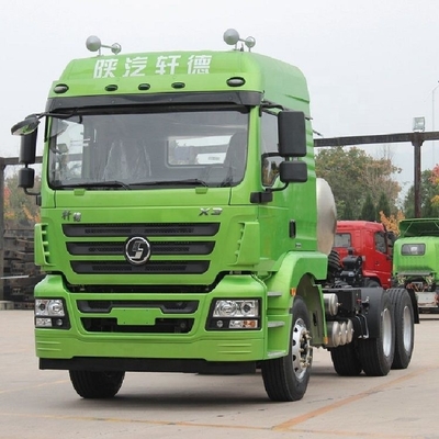 Caméra arrière à 360° Shaanxi Auto Xuande X3 Léger 375 ch 6X4 Tracteur GNL Tête de camion