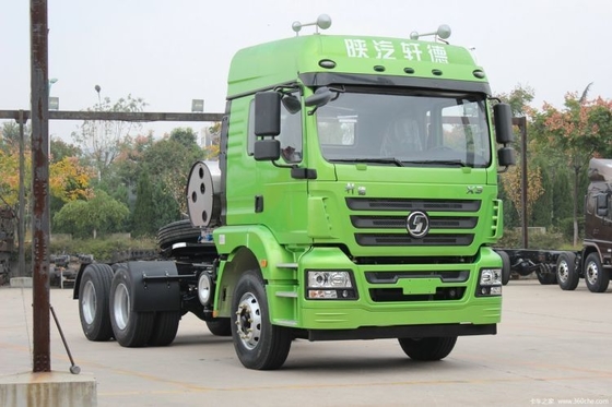 Caméra arrière à 360° Shaanxi Auto Xuande X3 Léger 375 ch 6X4 Tracteur GNL Tête de camion