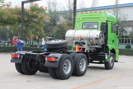 Caméra arrière à 360° Shaanxi Auto Xuande X3 Léger 375 ch 6X4 Tracteur GNL Tête de camion